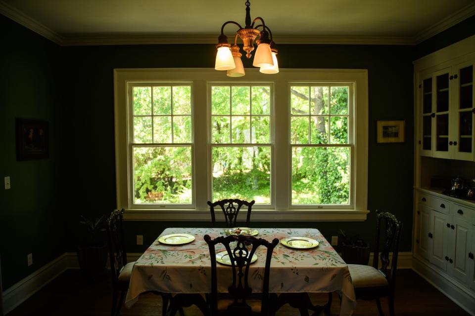 The dining room at The MacPherson House, which is a Fayetteville bed & breakfast where stars like Will Ferrell and Jake McDorman have stayed.