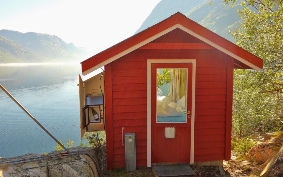 The views are the raison d'etre of Radio Shed in Norway