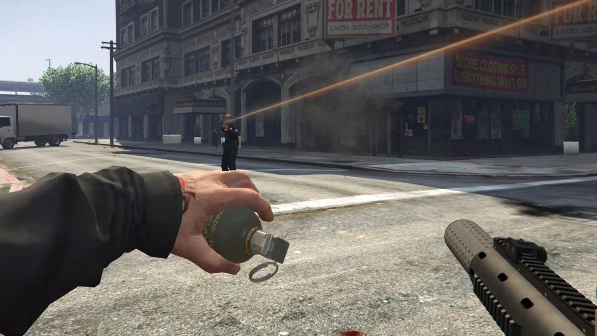 I've played over 2000 hours of GTA Online and, somehow, have only just  discovered this handy grenade trick