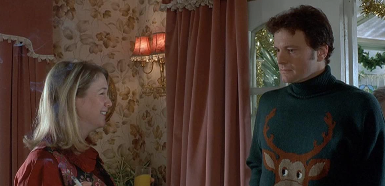 <span class="caption">Bridget deals with a 'pervy' uncle and advances from her boss in Bridget Jones Diary (2001). </span> <span class="attribution"><span class="source">(Working Title Films)</span></span>