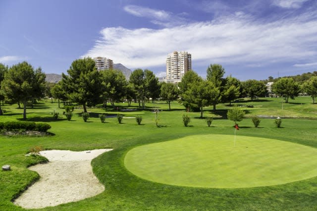 Golfing in Benidorm