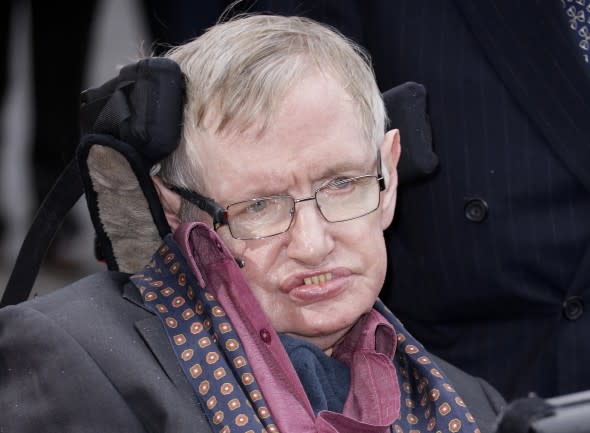 Stephen Hawking - AP Photo