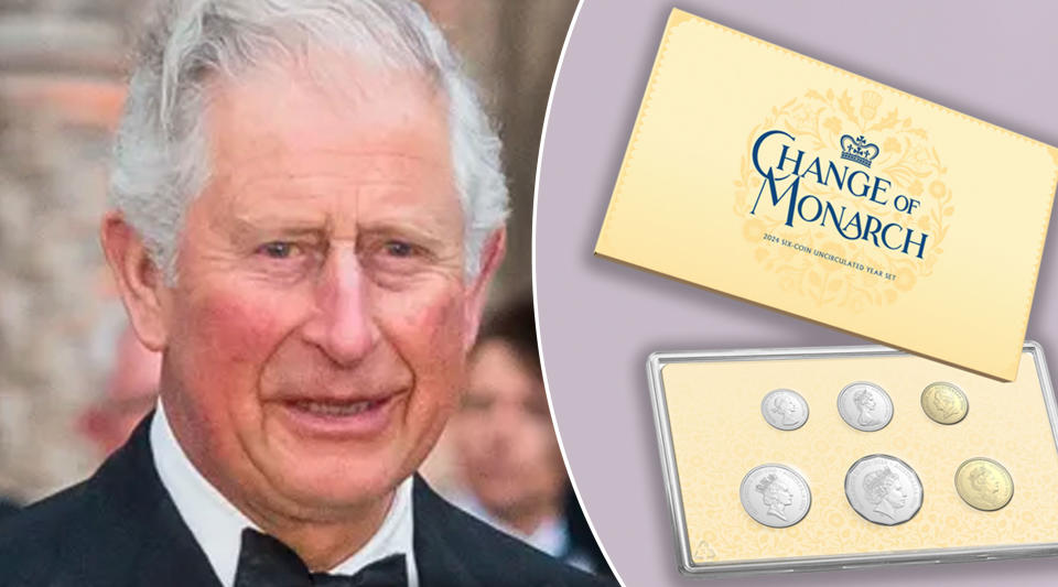 A coin set marking the succession of King Charles has been announced as the monarch reveals he's stepping down to get treatment for cancer.  