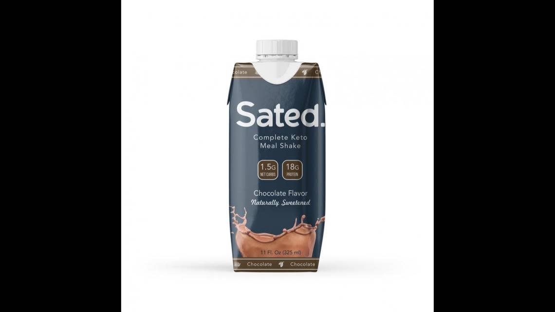 Sated Complete Keto Meal Shake, chocolate flavor
