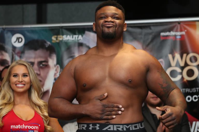 Jarrel Miller, una masa de músculos negros y 150 kilos