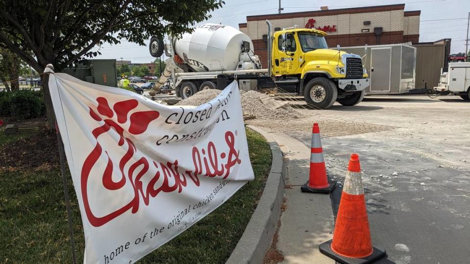 Chick-fil-A at Green Mount Commons in Belleville closed at the beginning of June for renovations. The restaurant is slated to reopen Monday, July 3.