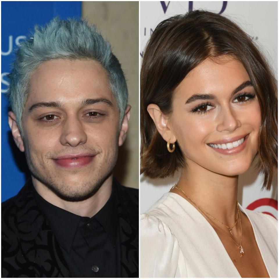 Pete Davidson and Kaia Gerber