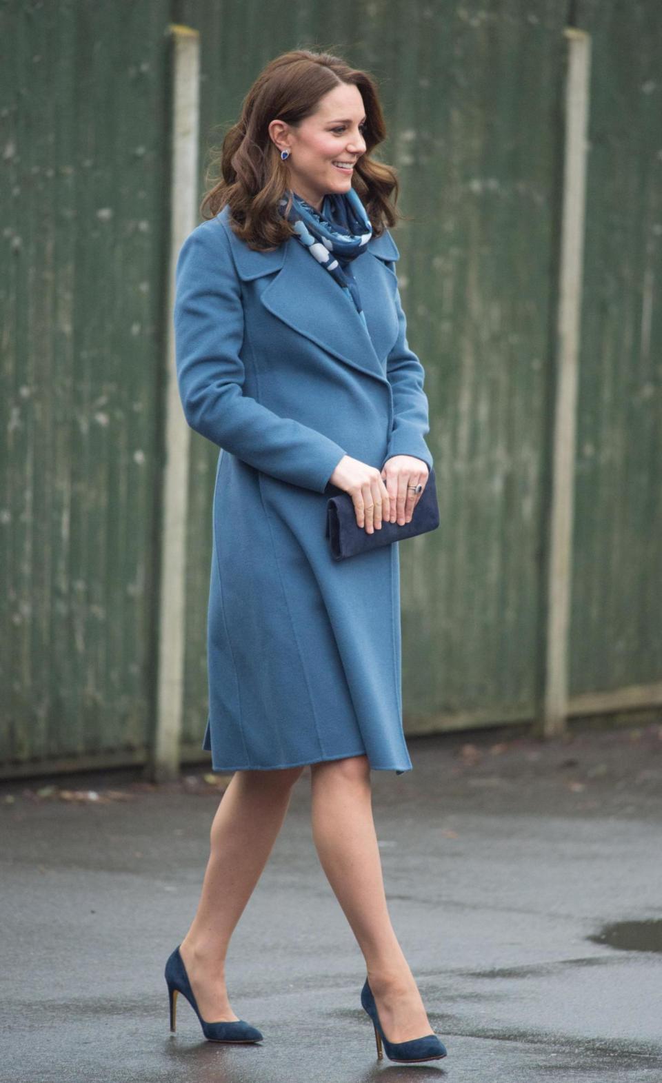 The Duchess of Cambridge suffered severe morning sickness during her first pregnancy (Splash News)