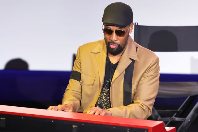 <p>Kevin Winter/Getty</p> RZA appears at A Listening Experience and Conversation with RZA and Alexis Ffrench for 'A Ballet Through Mud' on July 29, 2024 in Los Angeles