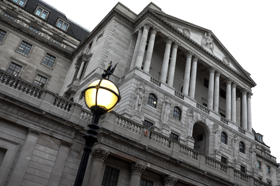 View of the Bank of England, Central London on October 25, 2019. (Photo by Alberto Pezzali/NurPhoto via Getty Images)