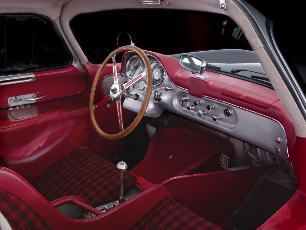 1955 Mercedes-Benz 300 SLR Coupe.