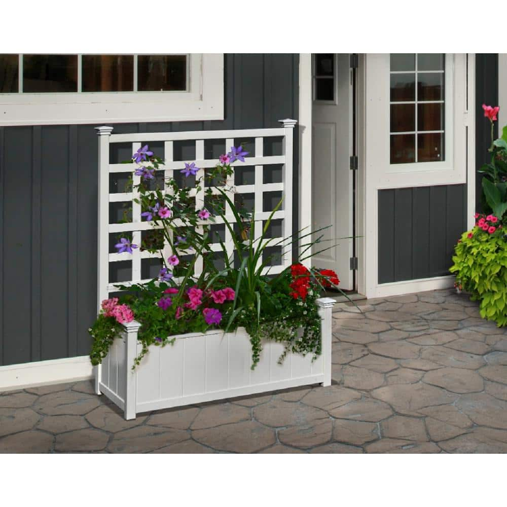 <p><a href="https://go.redirectingat.com?id=74968X1596630&url=https%3A%2F%2Fwww.homedepot.com%2Fp%2FVITA-Huron-36-in-x-48-in-White-Vinyl-Planter-with-Trellis-VA68235%2F301448714&sref=https%3A%2F%2Fwww.womansday.com%2Fhome%2Fg43949428%2Fbest-raised-garden-beds%2F" rel="nofollow noopener" target="_blank" data-ylk="slk:Shop Now;elm:context_link;itc:0;sec:content-canvas" class="link rapid-noclick-resp">Shop Now</a></p><p>Vinyl Planter With Trellis</p><p>homedepot.com</p><p>$146.01</p><span class="copyright">Vita</span>