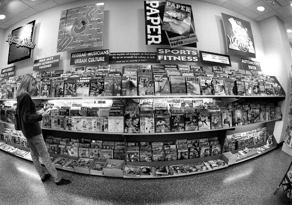 magazine aisle