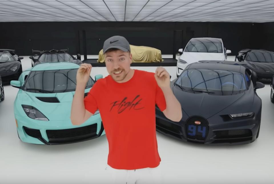 超人氣網紅「MrBeast」將4個月前發表的YouTube影片上傳至「X」，一星期內獲得26.3萬美元廣告分潤