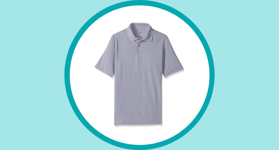 This Hanes Men's Short Sleeve X-Temp FreshIQ Polo is only $13. 