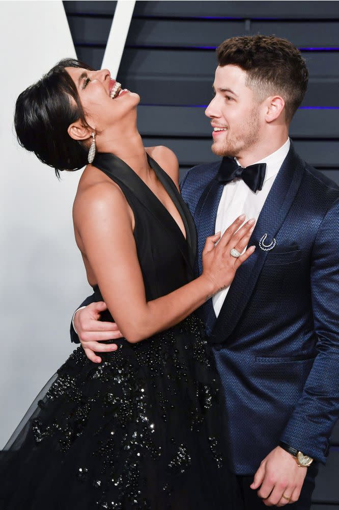 Priyanka Chopra and Nick Jonas | George Pimentel/Getty