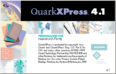 Quark Xpress v4.1