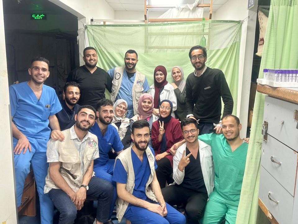 A team of medical professionals, including two people from New Jersey, traveled to Gaza on May 1 to provide urgent medical aid.