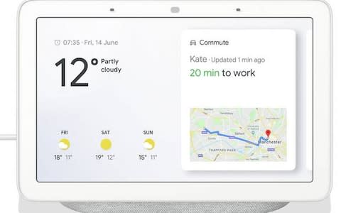 Google Nest Hub - Credit: Argos