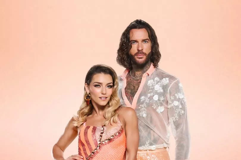 Pete Wicks and Jowita Przystal