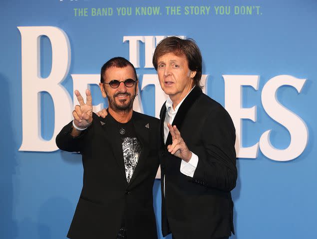 Fred Duval/FilmMagic Ringo Starr and Paul McCartney