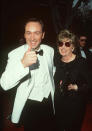 Kevin Spacey and his mother Kathleen during The 68th Annual Academy Awards on March 25, 1996 in Los Angeles, California.