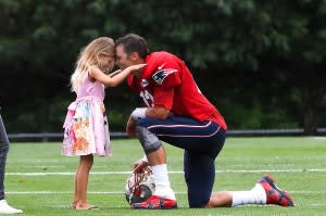 Tom Brady’s Daughter Wants Him to Show ‘Happy Face’ After Divorce