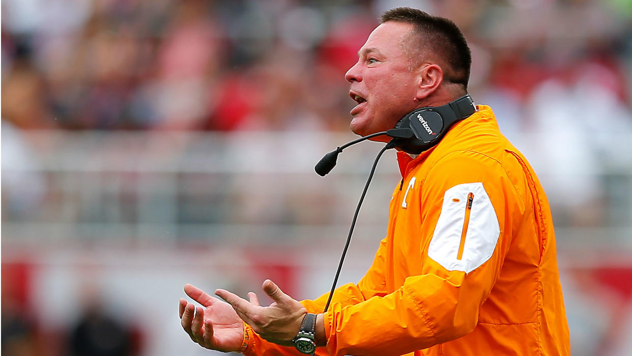 Tennessee coach Butch Jones seems to have had it with local media in Knoxville.