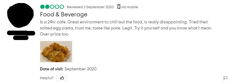 Cafe De Muse user feedback on