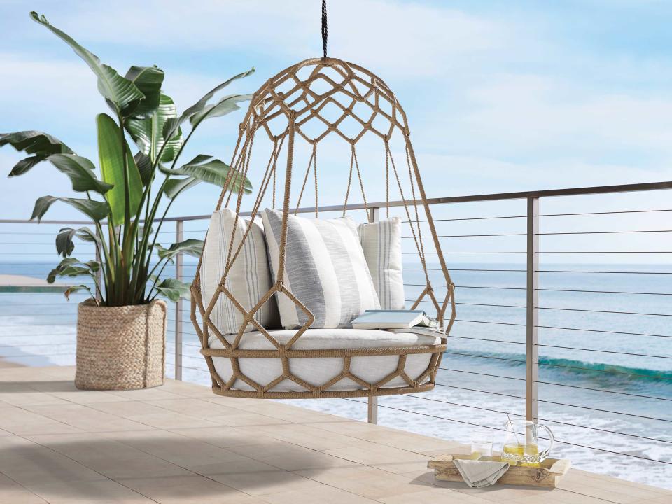 <p><a href="https://go.redirectingat.com?id=74968X1596630&url=https%3A%2F%2Fwww.arhaus.com%2Fproducts%2Fmarina-outdoor-hanging-chair-with-rope&sref=https%3A%2F%2Fwww.housebeautiful.com%2Fshopping%2Ffurniture%2Fg38984589%2Fbest-hanging-egg-chair%2F" rel="nofollow noopener" target="_blank" data-ylk="slk:Shop Now;elm:context_link;itc:0;sec:content-canvas" class="link ">Shop Now</a></p><p>Marina Outdoor Hanging Chair</p><p>arhaus.com</p><p>$1896.65</p>
