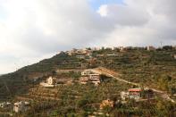 A view of the village of Ain Qana, in Lebanon