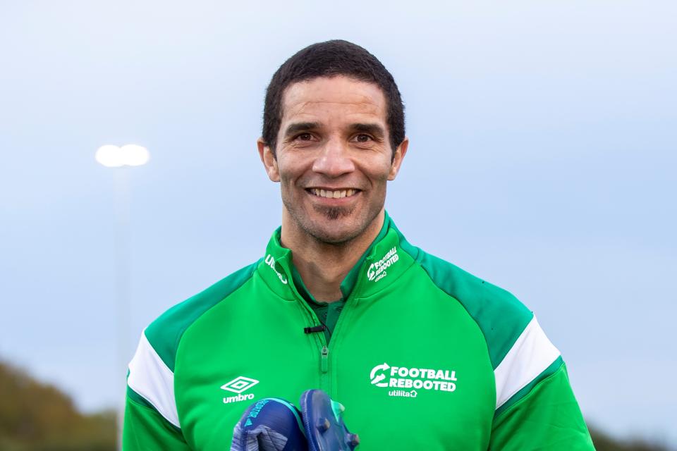 David James is ambassador for Utilita's Football Rebooted campaign 