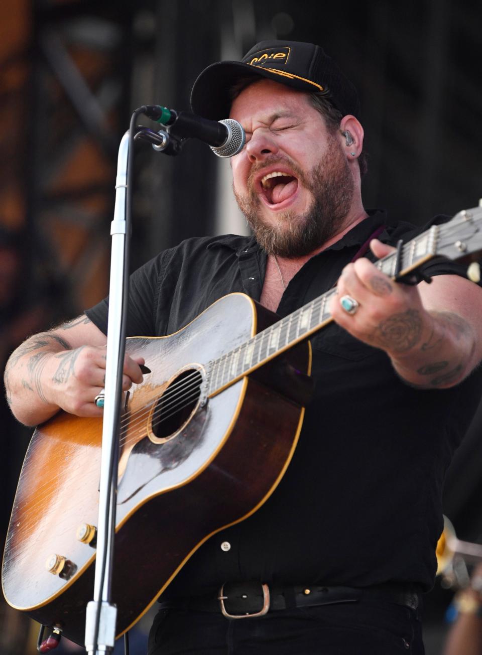 Nathaniel Rateliff & The Night Sweats perform at Hinterland on Day 3.