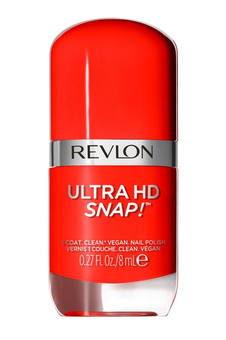 11) Revlon Ultra HD Snap Nail Polish in She's on Fire