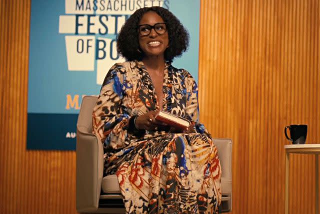 <p>Amazon/Orion Pictures</p> Issa Rae in 'American Fiction'