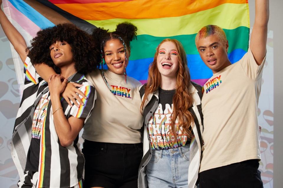 Rue 21’s #saygay campaign. - Credit: Courtesy of Rue 21