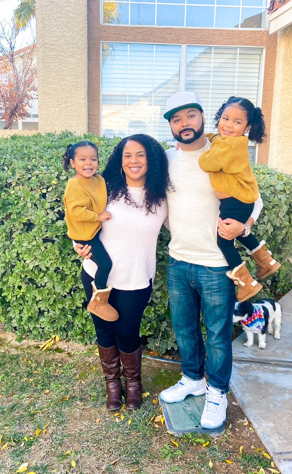 If you take care of yourself, you are better able to take care of and enjoy those you love. Here, Dr. Jazmine McCoy clearly loves spending time with her family.