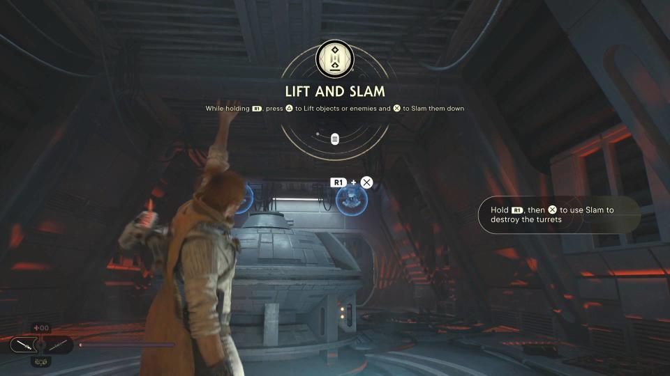 Star Wars Jedi Survivor Lift and Slam Force ability