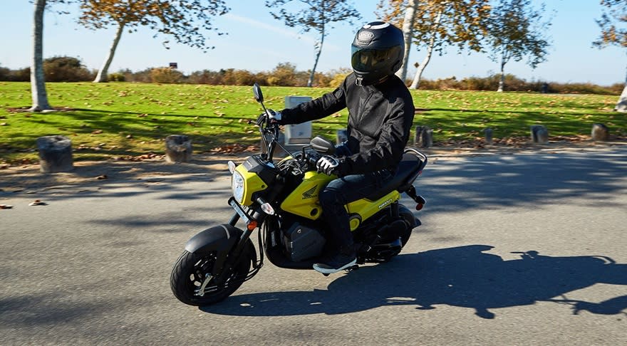 La Honda Navi está preparada para todo tipo de piloto.