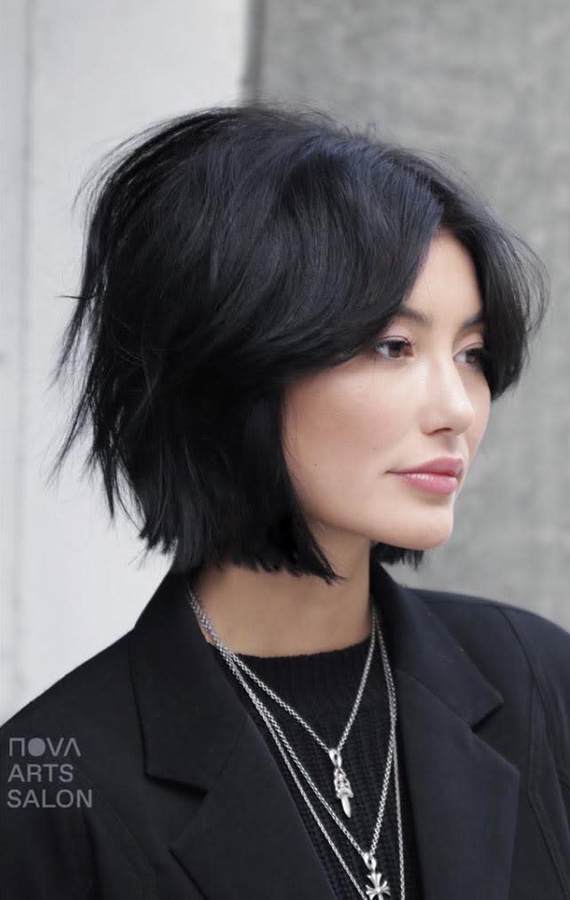 Textured Chin Bob