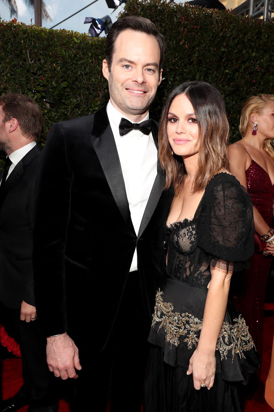 Rachel Bilson and Bill Hader