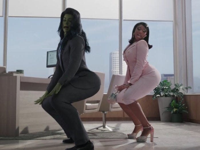 Megan Thee Stallion in "She-Hulk."