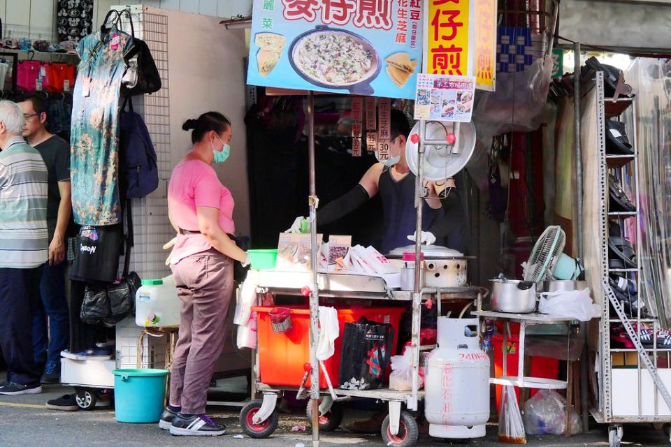 台中第三市場｜順口香麥仔煎