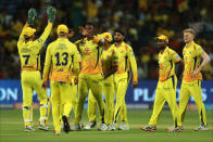 <p>Lungi Ngidi is the 4th bowler to bowl a maiden over in the IPL final </p>
