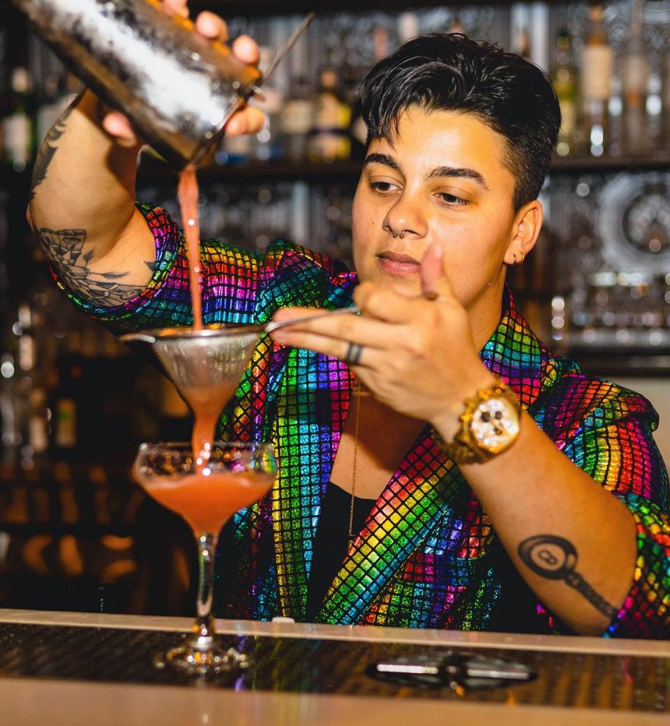 Penka Heusinkveld works at The Blind Elephant in downtown Wilmington and is in the Bar Boss 2023 competition.
