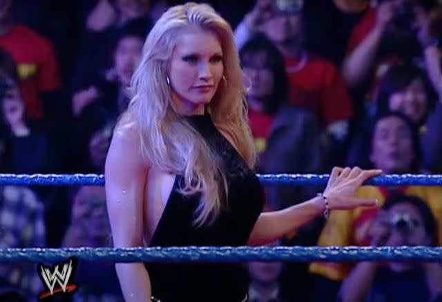 <p>WWE</p> Sable on WWE in 2003