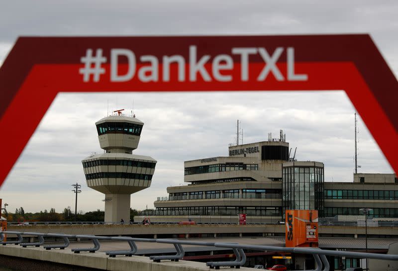 FILE PHOTO: Tegel Airport ahead of its permanent closing in Berlin