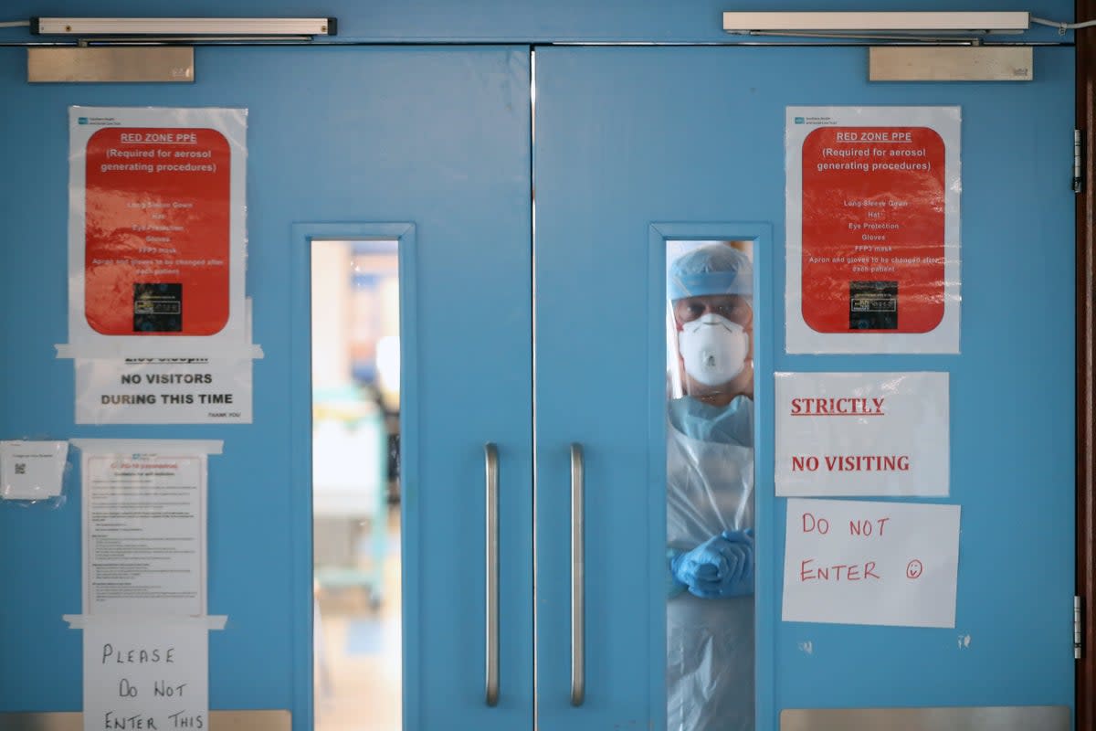 Frontline workers have been honoured with the Freedom of the City of Belfast in recognition of their work during the coronavirus pandemic (Niall Carson/PA) (PA Archive)