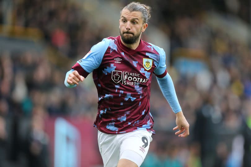 Burnley's Jay Rodriguez -Credit:Rich Linley - CameraSport via Getty Images