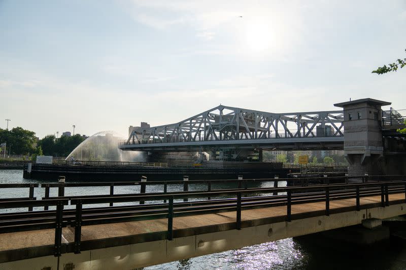 3rd Avenue bridge stuck in the open position due to overheating